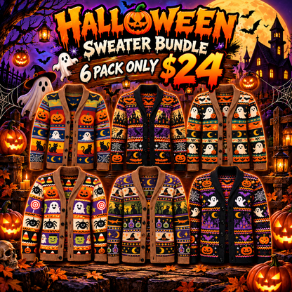 Halloween Special Offer-Men's Shawl Collar Striped Knit Cardigan Sweater