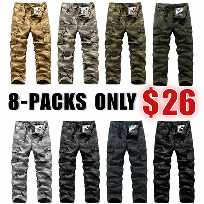 Men's practical camouflage cargo pants