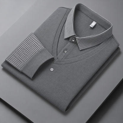 ⌛Limited-Time Offer🛍️Men's False Two-Piece Long Sleeve Top