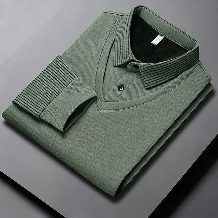 ⌛Limited-Time Offer🛍️Men's False Two-Piece Long Sleeve Top